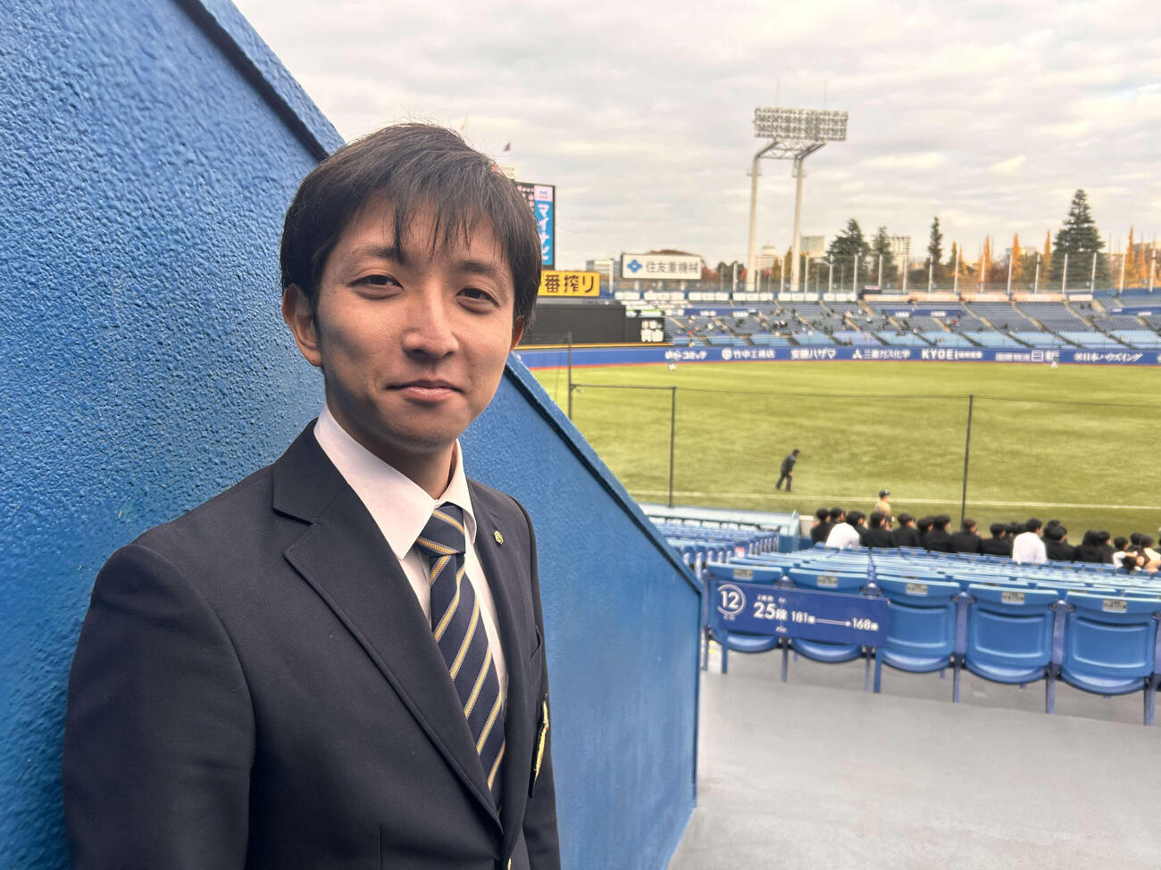 法大の国府田は野球に一区切りをつけ、バルセロナに入社する