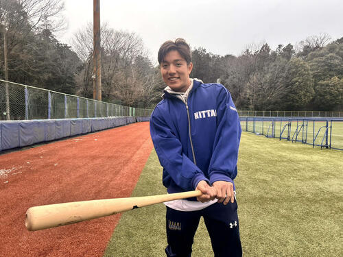 WBCブラジル代表に選ばれた西山チアゴ（撮影・平山連）