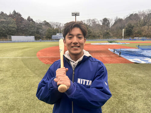WBCブラジル代表に選ばれた西山チアゴ（撮影・平山連）