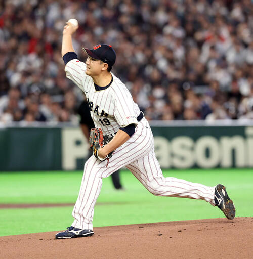 オーストラリア戦で先発した菅野智之