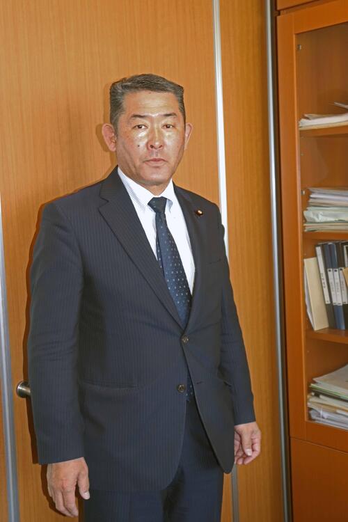 自身の野球について、振り返る自民党の石井浩郎参議院議員