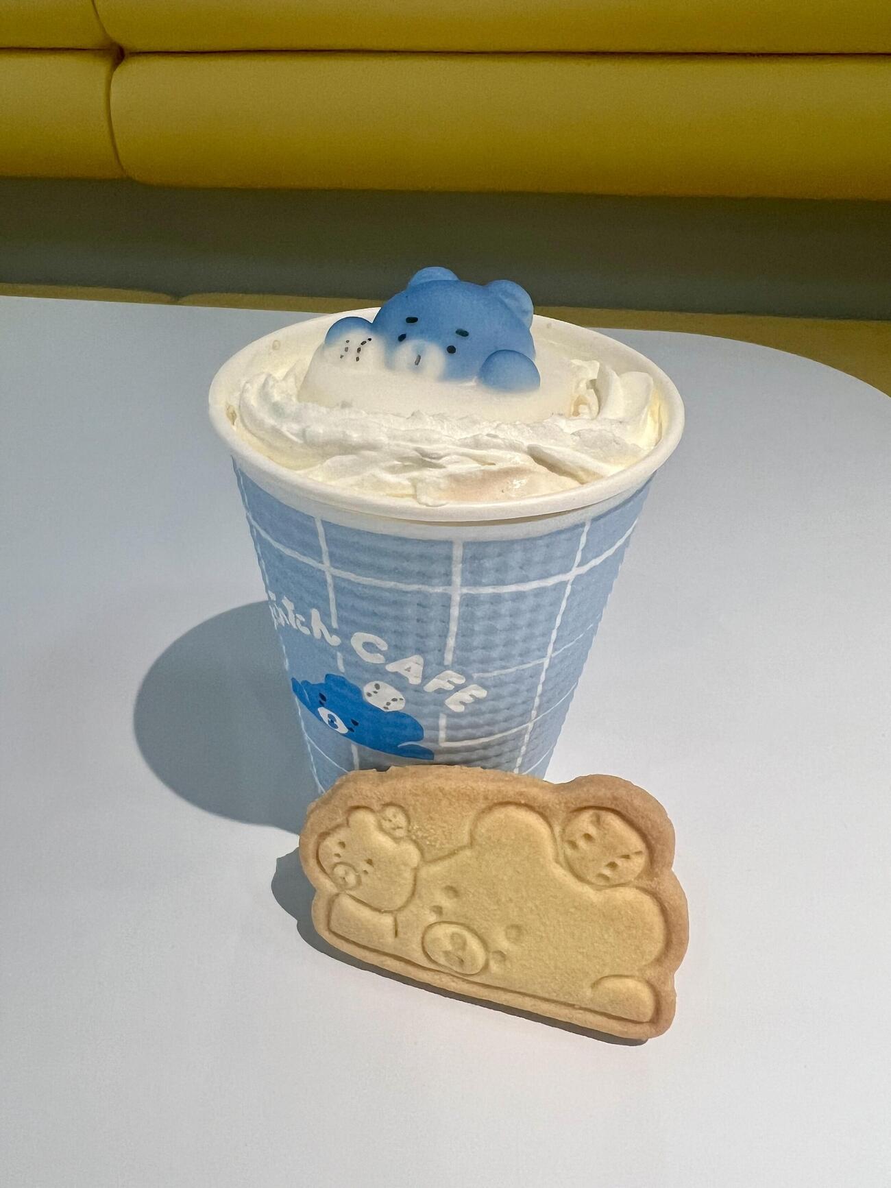 えふたんカフェ「マシュマロコーヒー」