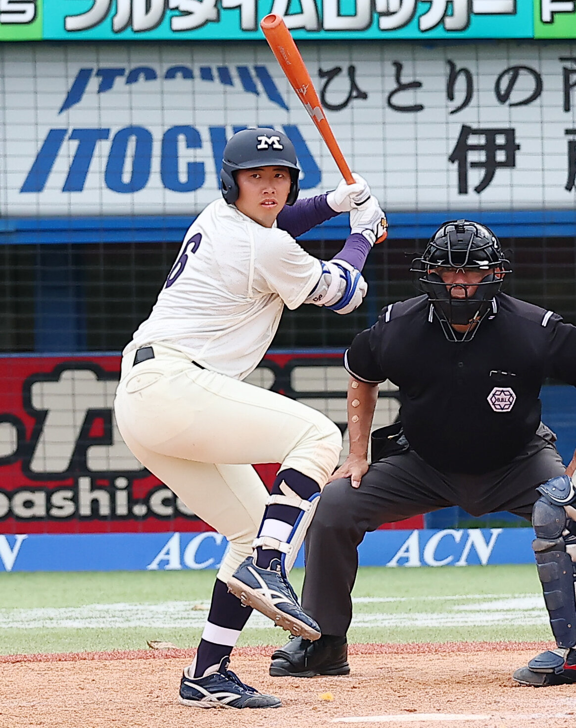 明大・光弘帆高（2026年10月撮影）