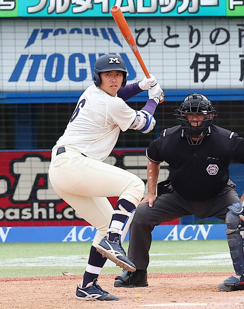 明大・光弘帆高（2026年10月撮影）
