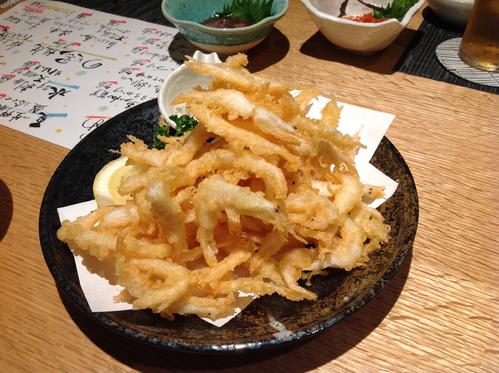 白えびの天ぷら