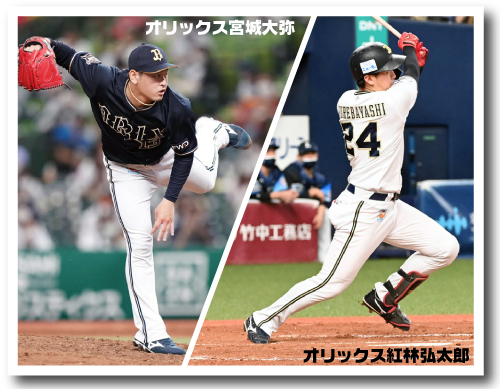 オリックス宮城と紅林