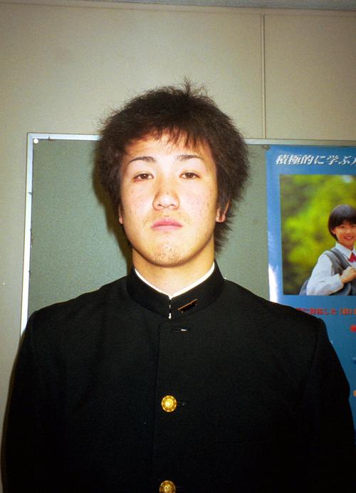 02年2月、ダイヤモンドバックスとマイナー契約した横浜商の山口