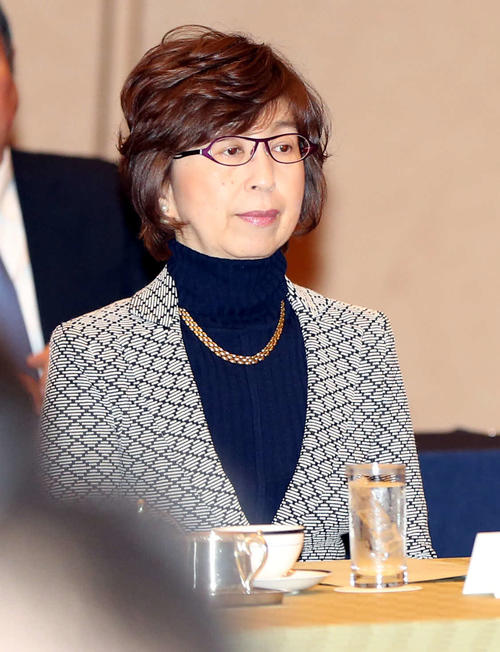 11月、オーナー会議に出席するDeNA南場智子オーナー