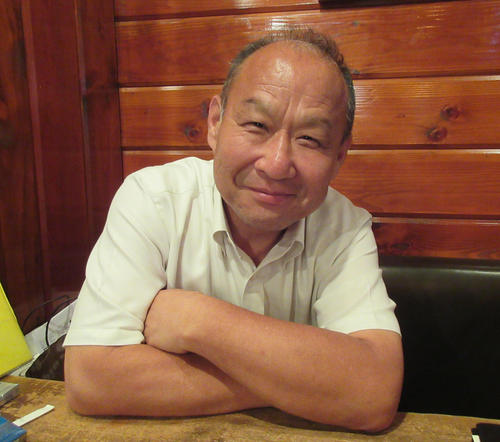 １９７７年夏の甲子園決勝でサヨナラ本塁打を放った安井浩二氏（２０１７年７月撮影）