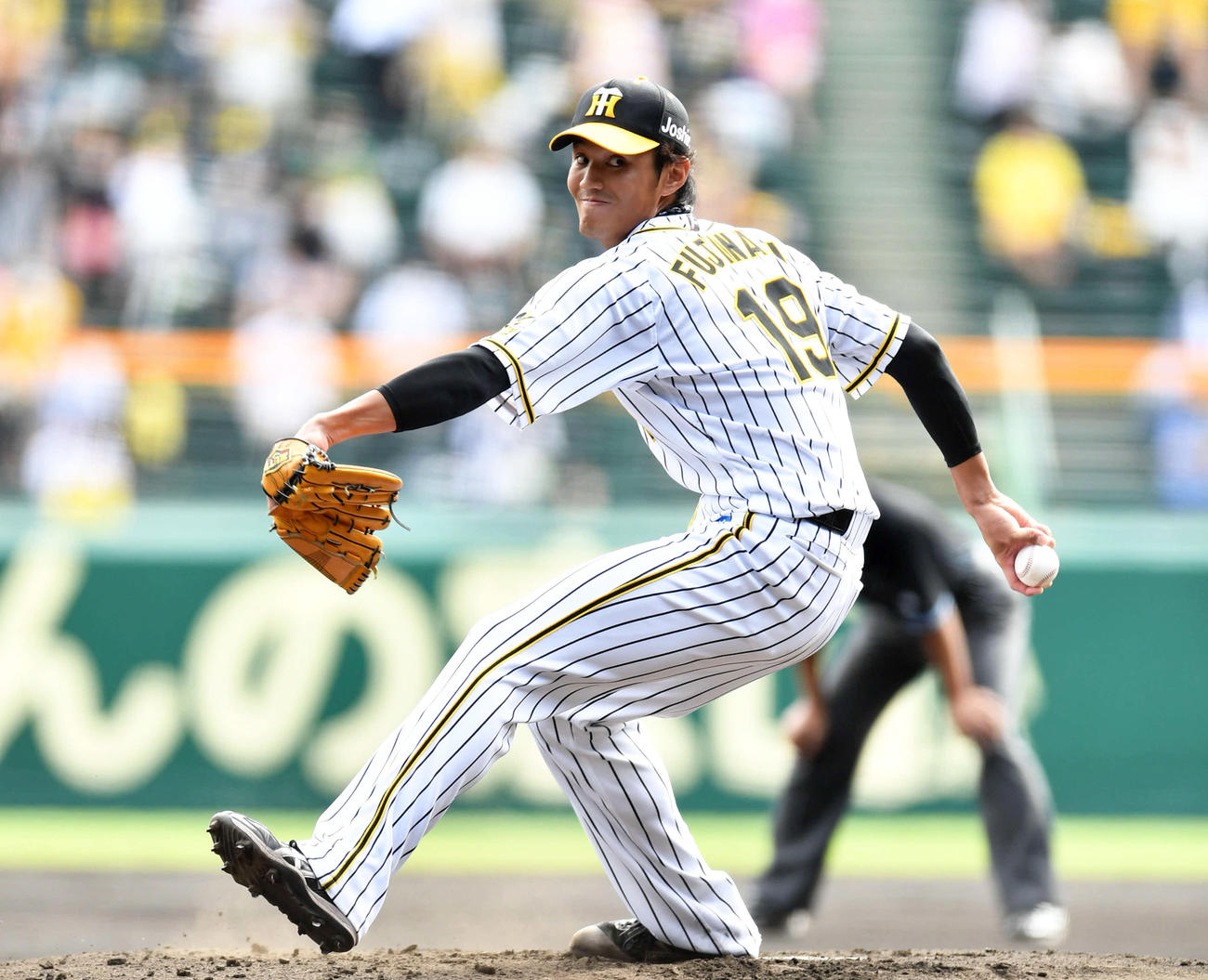 阪神先発の藤浪晋太郎（撮影・岩下翔太）