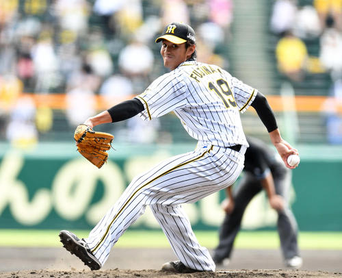阪神先発の藤浪晋太郎（撮影・岩下翔太）