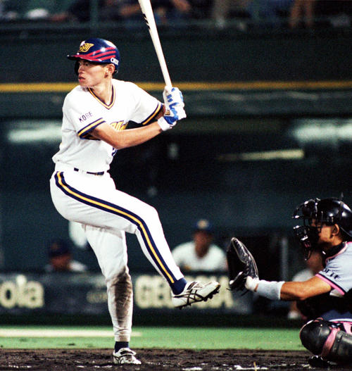 オリックス時代のイチロー（１９９４年９月２０日撮影）