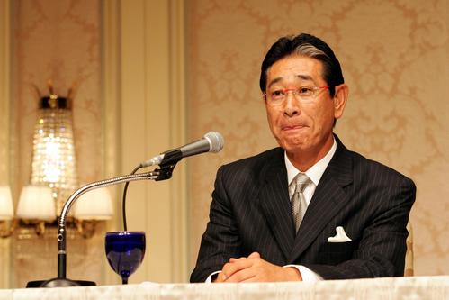 05年、阪神でオーナー付シニアディレクターを務めていた星野仙一さん