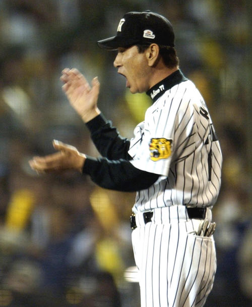 星野仙一さん（2003年10月24日撮影）