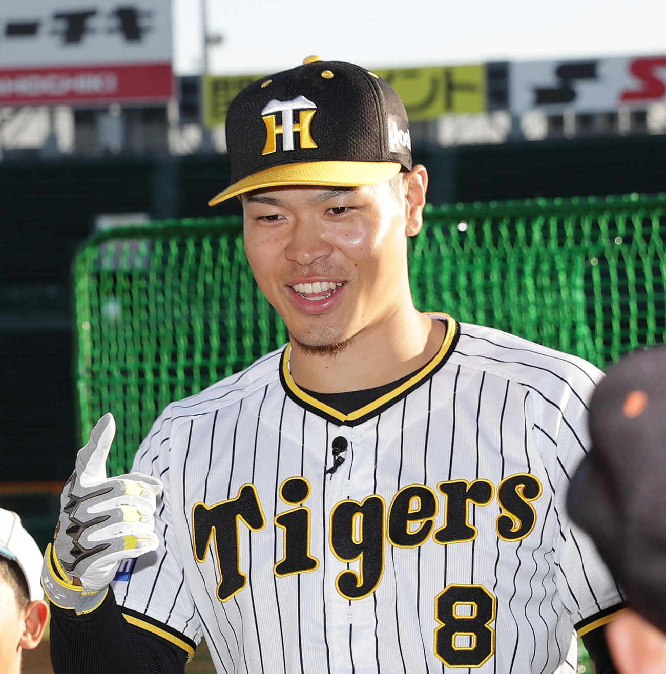 阪神佐藤輝明（2022年12月11日撮影）