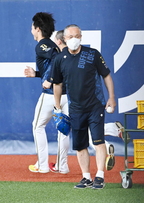 オリックスの1軍用具担当を務める松本正志さん（2021年6月22日撮影）