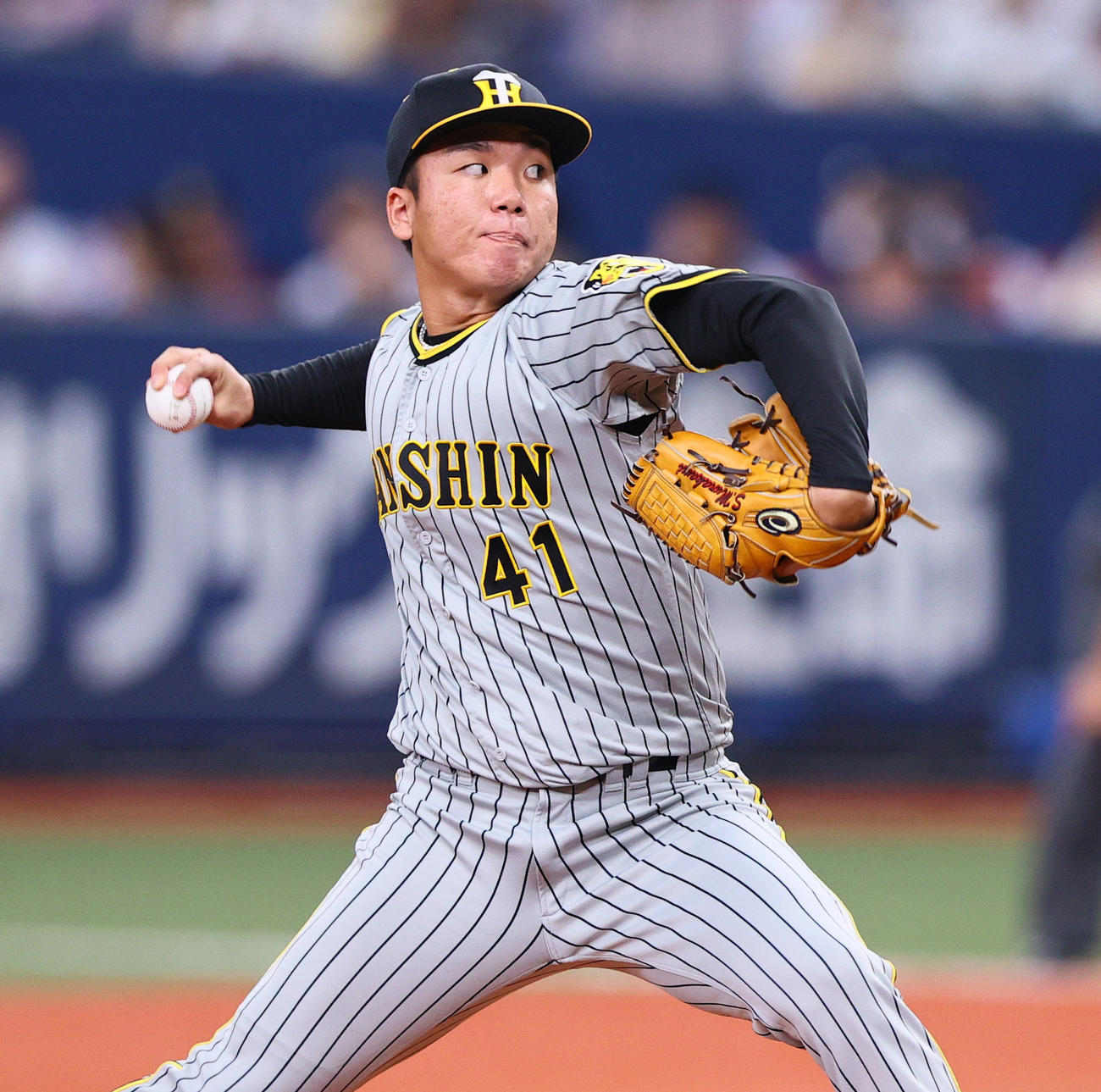 阪神・村上頌樹（2023年11月4日）