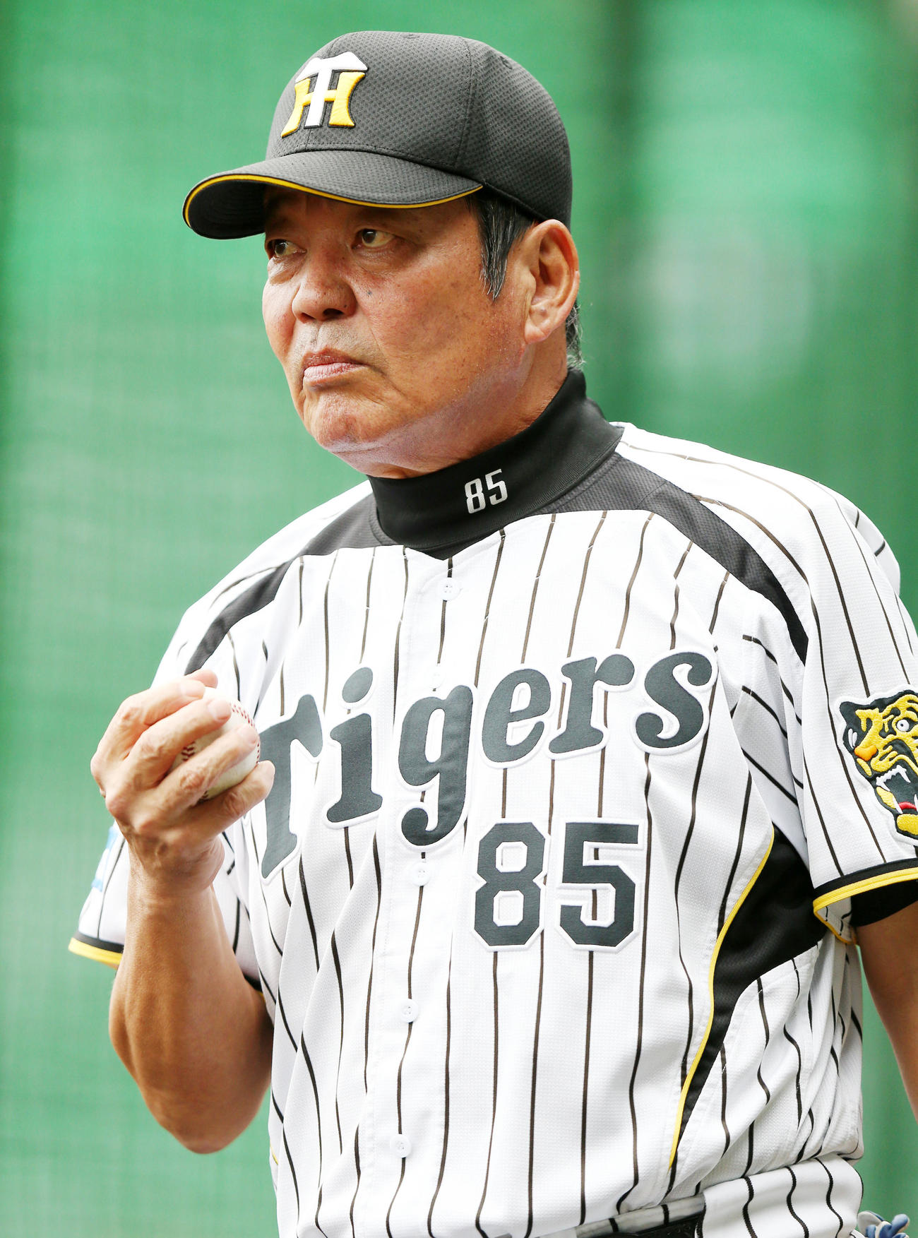 阪神コーチ時代の山口高志氏（2014年9月撮影）