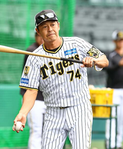 阪神藤本敦士コーチ（2024年9月1日撮影）