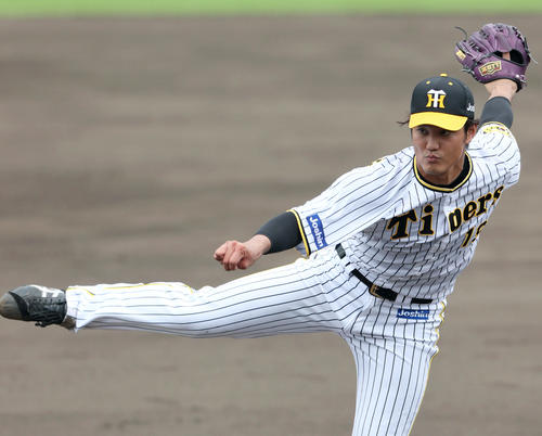 阪神藤浪晋太郎（2022年7月16日撮影）