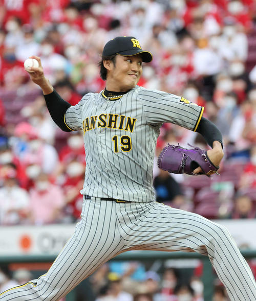 藤浪晋太郎（2022年8月6日撮影）