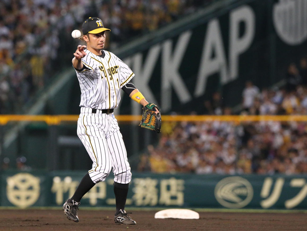 阪神鳥谷敬（2019年9月30日撮影）