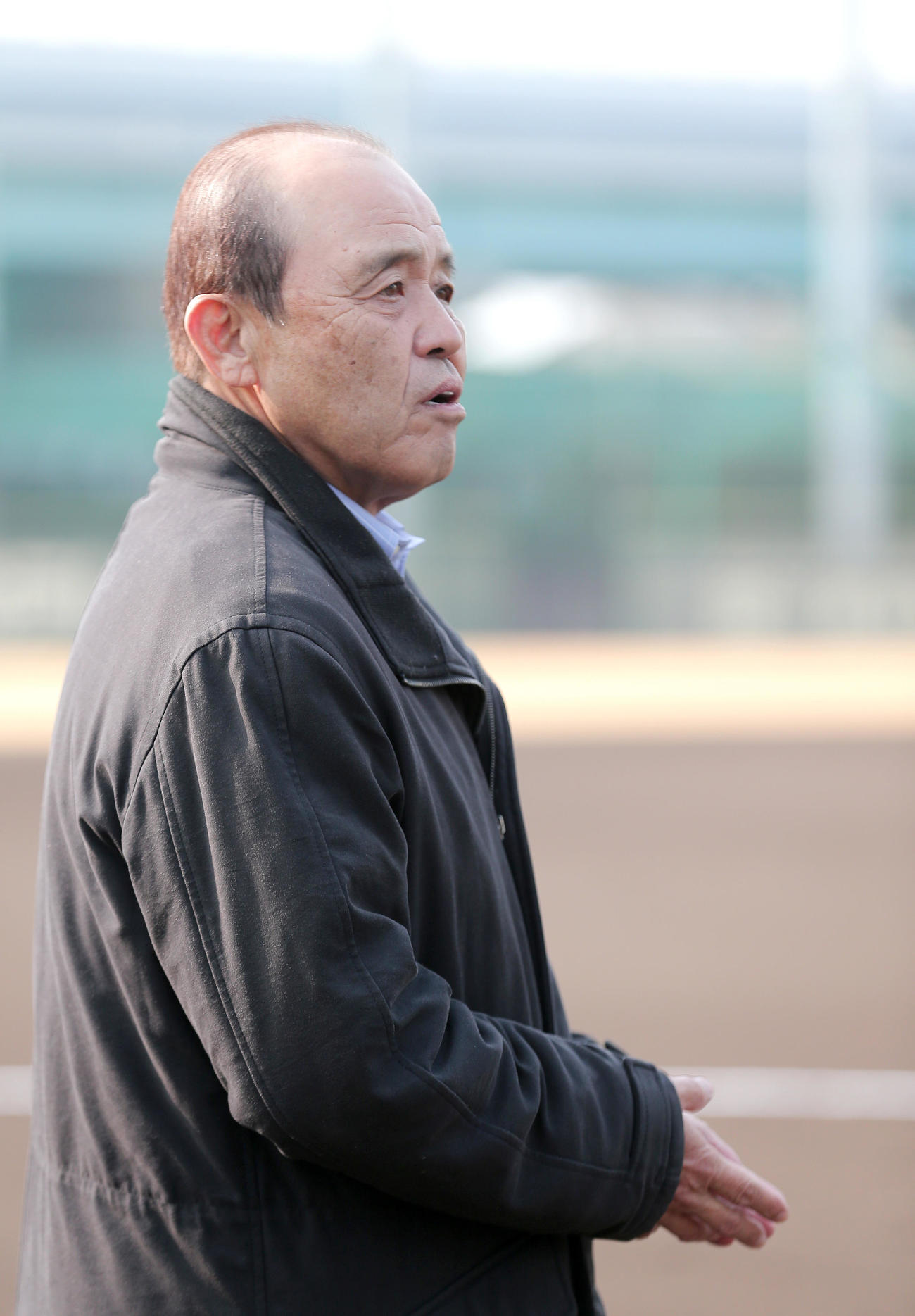 阪神岡田彰布監督（2023年1月9日撮影）
