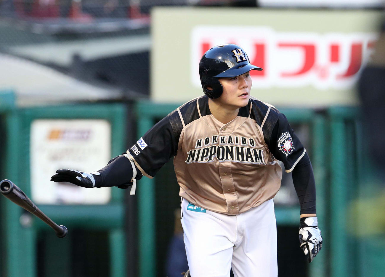 日本ハム清宮幸太郎（2020年10月24日撮影）