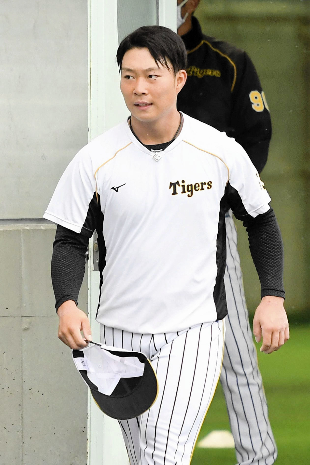 阪神藤田健斗（2020年10月17日撮影）