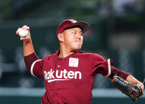 楽天福井優也（2020年8月16日撮影）