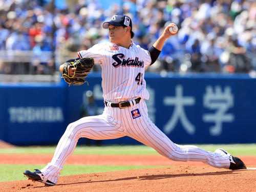 ヤクルト高橋奎二(2023年5月撮影)