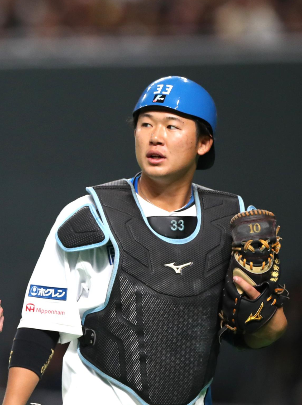 日本ハム進藤勇也（2024年3月3日撮影）