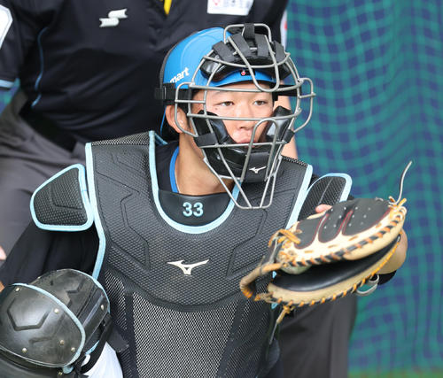 日本ハム進藤（2024年2月撮影）