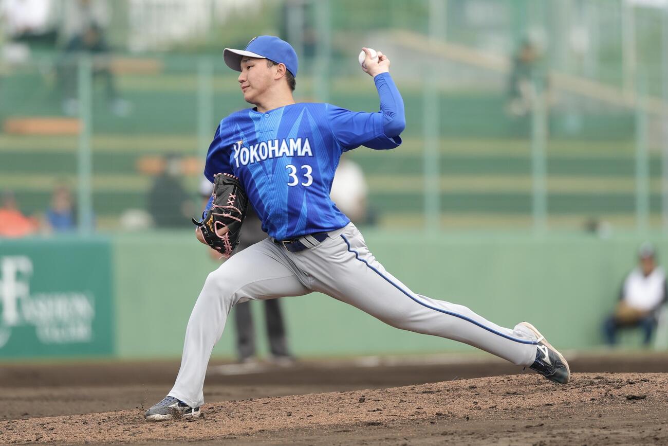 DeNA武田陸玖（2026年2月撮影）