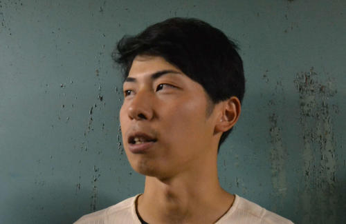 リーグ戦初勝利を挙げた京大・仲村