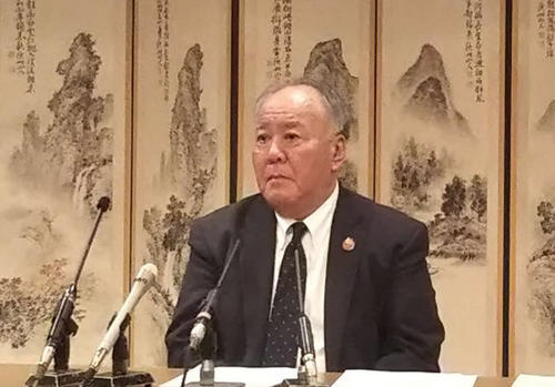 竹中事務局長（2019年2月20日撮影）