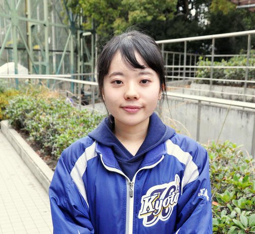 京大で初の女性主務となった西室柚香子さん