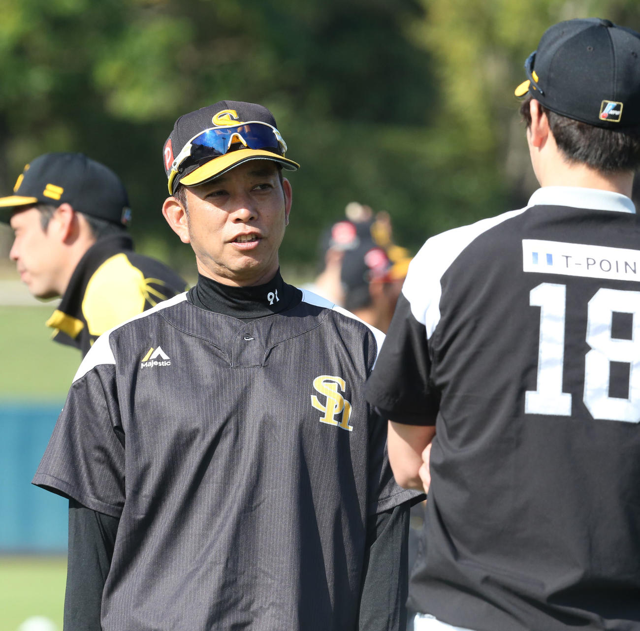 佐久本昌広1軍投手コーチ（2019年11月2日撮影）