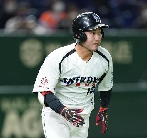 都市対抗野球　準々決勝：NTT東日本戦に代打で出場した四国銀行・十河秀介（2020年12月1日）