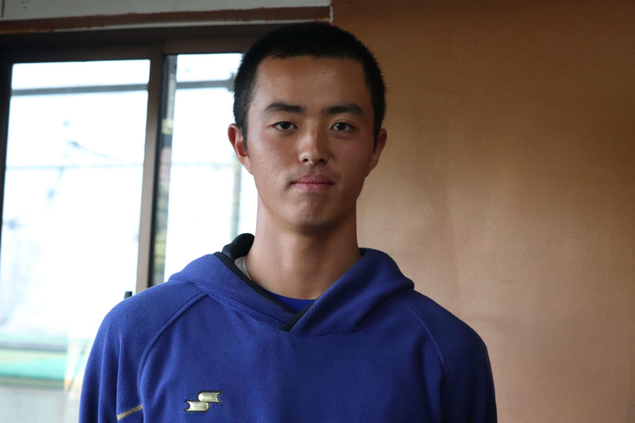 神戸国際大付の5番・武本琉聖内野手