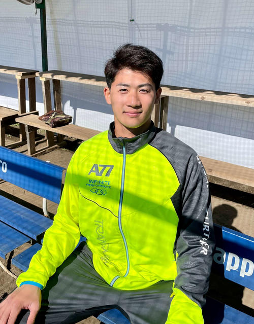 BC・神奈川の野村外野手（撮影・保坂恭子）