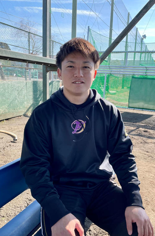 BC・神奈川の牧田内野手（撮影・保坂恭子）