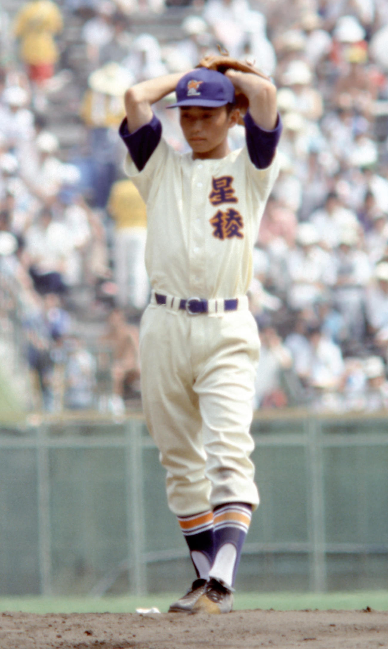 第61回全国高校野球選手権　星稜のエースとして活躍した堅田外司昭投手（79年8月撮影）
