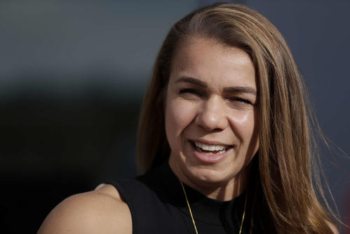 ヤンキース傘下1Aタンパの監督に、メジャー傘下球団で初の女性監督として就任するレイチェル・バルコベックさん（AP）