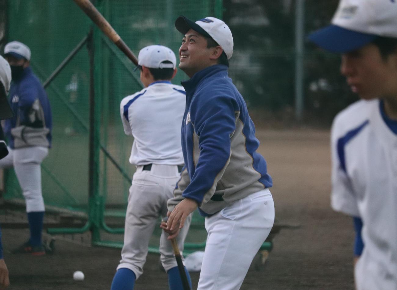 狛江・西村昌弘監督（2021年12月23日撮影）