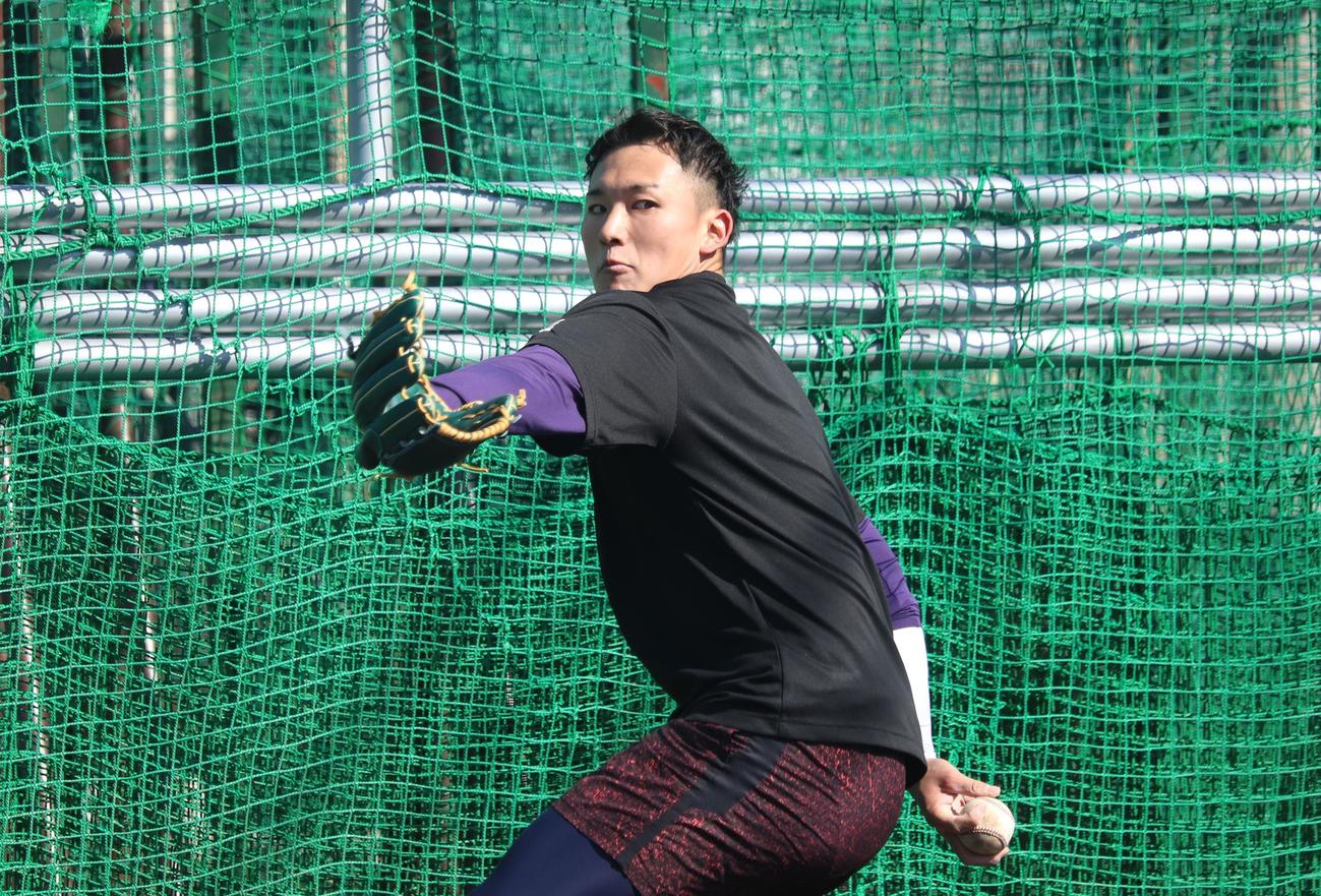 BC神奈川の日高拓海（2022年2月撮影）