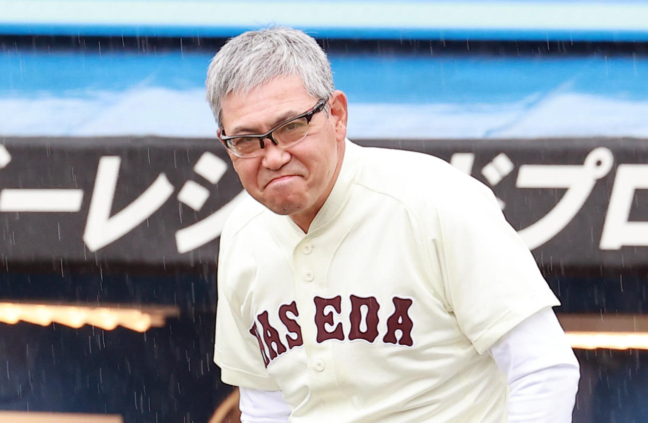 早大・小宮山悟監督（2021年10月31日撮影）
