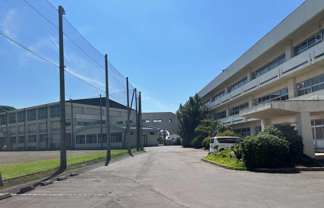 閉校した桐生南高の校舎やグラウンドはKIRINAN BASEとして一般に貸し出しされている