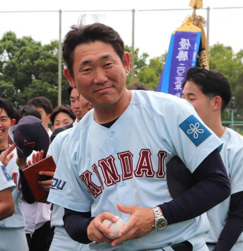 近大・光元一洋監督（2025年5月27日撮影）