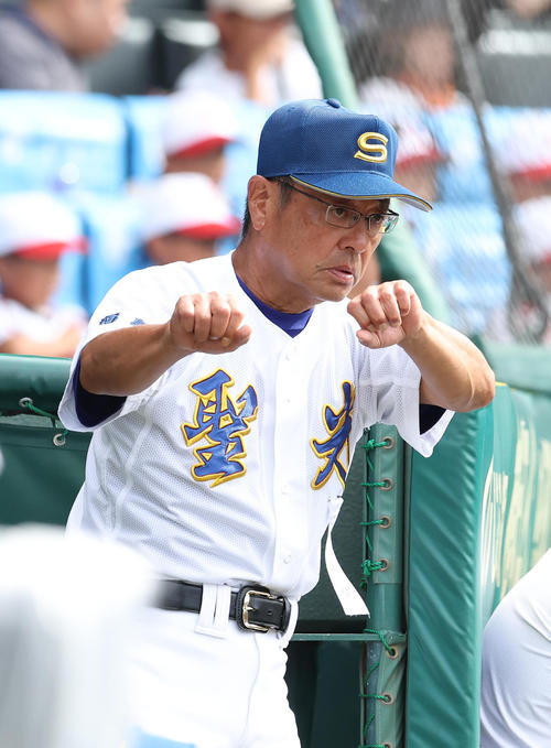 聖光学院・斎藤智也監督（2025年8月12日撮影）